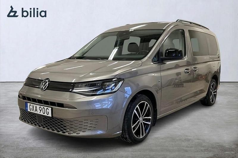 Brun Begagnad 2022 VW Caddy Maxi California Minibuss | 459 500 kr (Marknadspris) - Bild 1/4