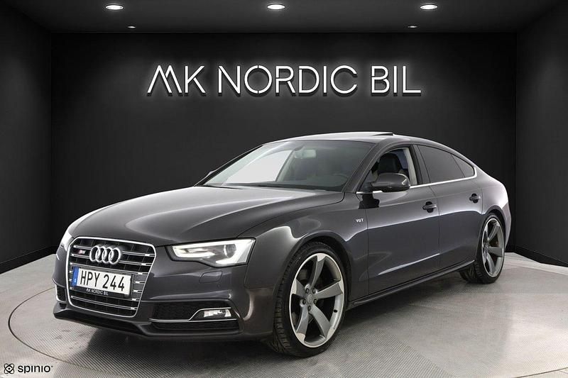 Grå Begagnad 2012 Audi S5 Sportback Halvkombi | 239 000 kr (Dyr) - Bild 1/4