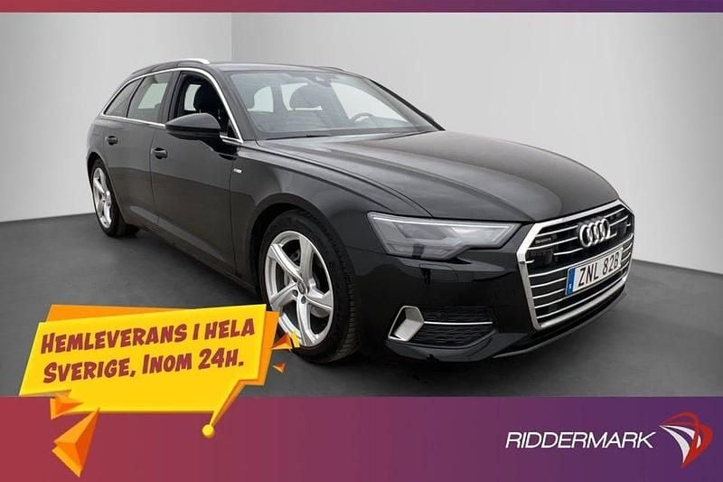 Svart Begagnad 2022 Audi A6 S-Line Kombi | 359 800 kr (Bra pris) - Bild 1/3