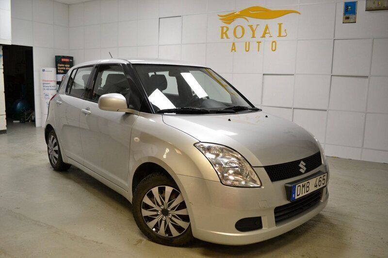 Silver Begagnad 2007 Suzuki Swift Halvkombi | 44 900 kr (Marknadspris) - Bild 1/4