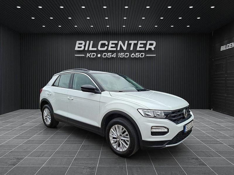 Vit Begagnad 2019 VW T-Roc SUV | 179 900 kr (Lite dyr) - Bild 1/4