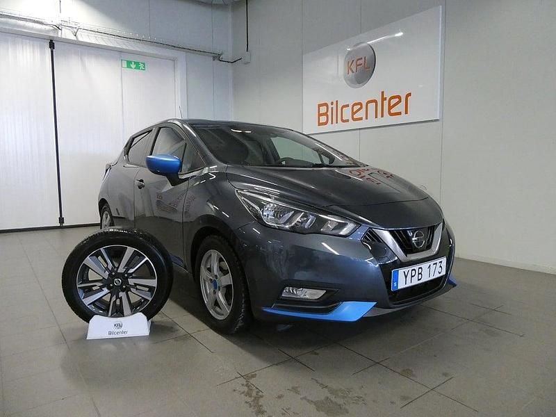 Begagnad Nissan Micra 90 HK (66 kW) 2017 Grå Halvkombi