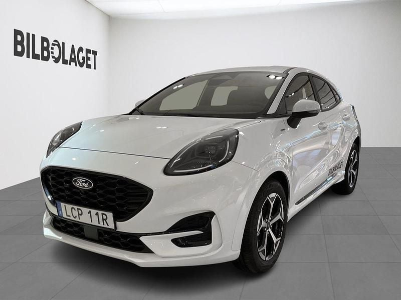 Vit Begagnad 2024 Ford Puma ST-Line SUV | 279 500 kr (Marknadspris) - Bild 1/4