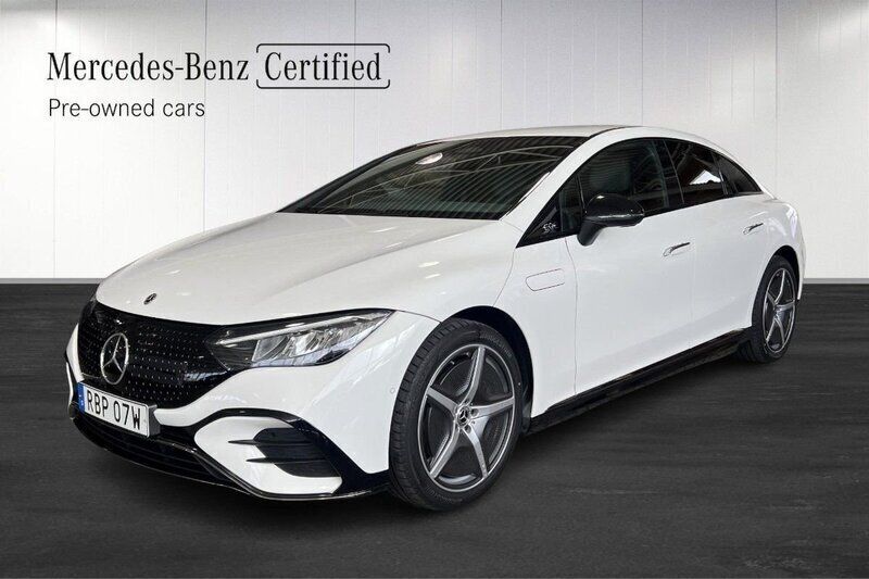 Vit (white) Begagnad 2024 Mercedes EQE350 Edition Sedan | 719 900 kr (Lite dyr) - Bild 1/4