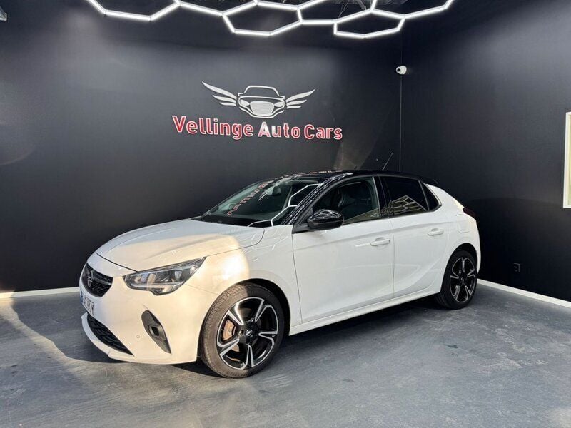 Vit Begagnad 2021 Opel Corsa Halvkombi | 119 900 kr (Superpris) - Bild 1/4
