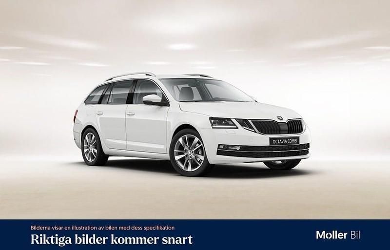 Candy white Begagnad 2019 Skoda Octavia Kombi | 189 900 kr (Dyr) - Bild 1/4
