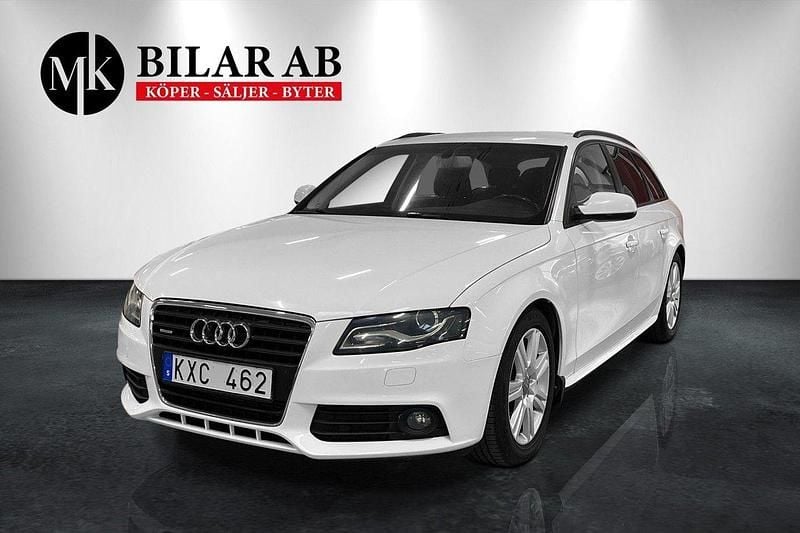 Vit Begagnad 2010 Audi A4 Kombi | 89 900 kr (Marknadspris) - Bild 1/4