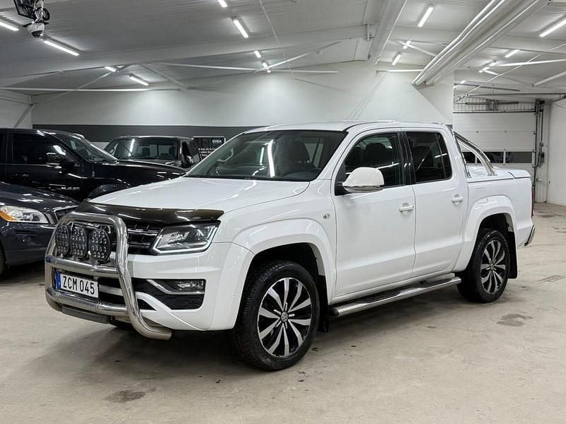Vit Begagnad 2018 VW Amarok Aventura Pickup | 268 900 kr (Superpris) - Bild 1/4