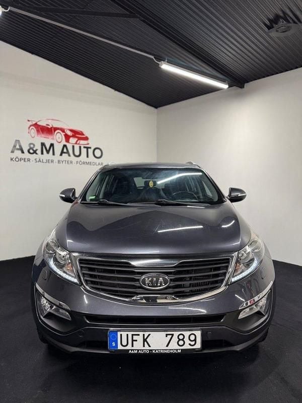 Begagnad Kia Sportage EX 116 HK (85 kW) 2011 Grå SUV