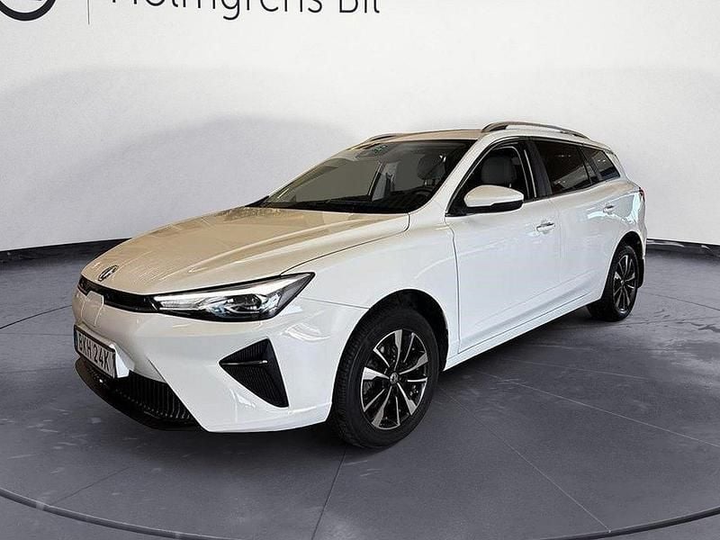 Vit Begagnad 2022 MG MG5 EV Kombi | 189 900 kr - Bild 1/4