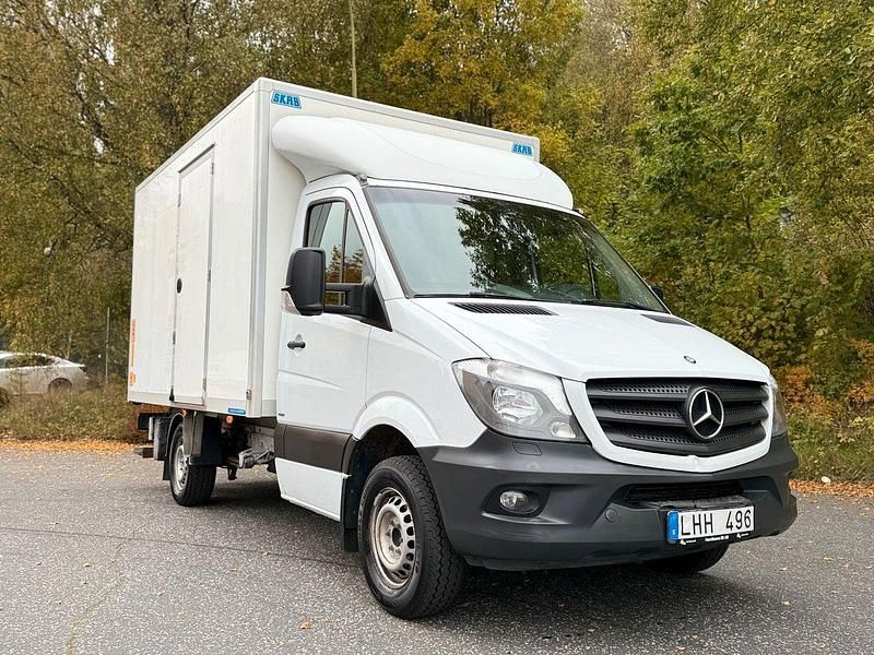 Vit Begagnad 2014 Mercedes 316 Van | 179 900 kr - Bild 1/4