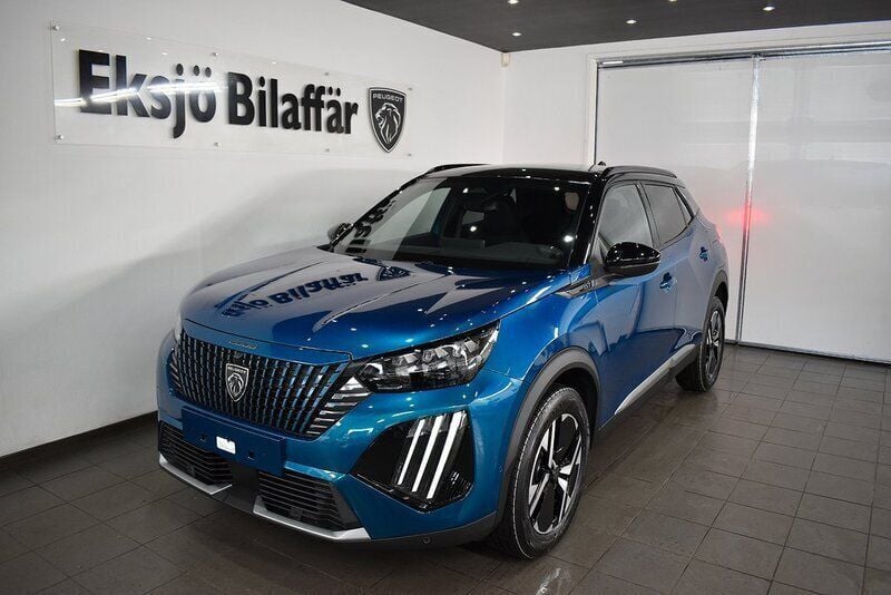 Svart Ny 2025 Peugeot 2008 GT SUV | 319 900 kr (Marknadspris) - Bild 1/4