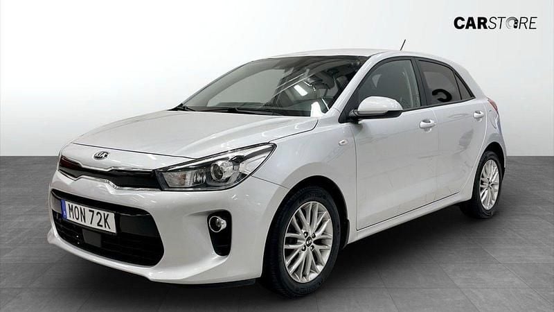 Grå Begagnad 2020 Kia Rio 2 Halvkombi | 99 900 kr (Bra pris) - Bild 1/4