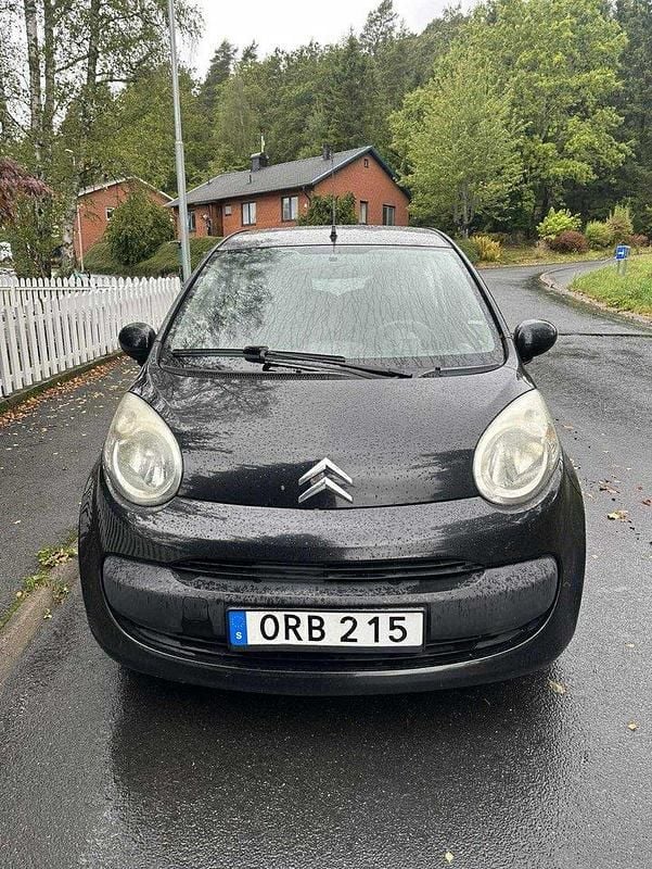 Svart Begagnad 2008 Citroën C1 Halvkombi | 14 995 kr (Bra pris) - Bild 1/4