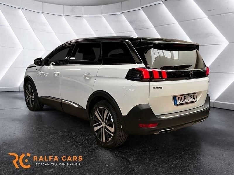 Begagnad Peugeot 5008 GT-line 177 HK (130 kW) 2018 Vit SUV