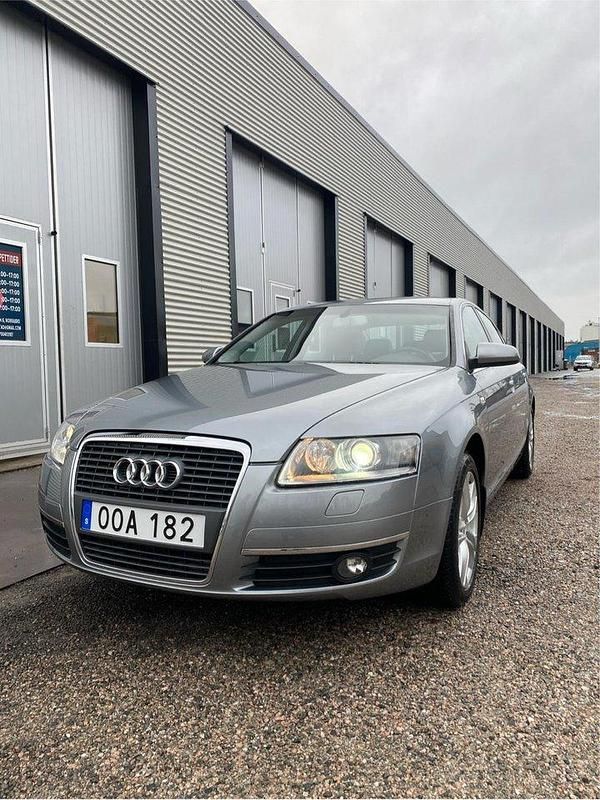 Grå Begagnad 2007 Audi A6 Sedan | 99 999 kr - Bild 1/4