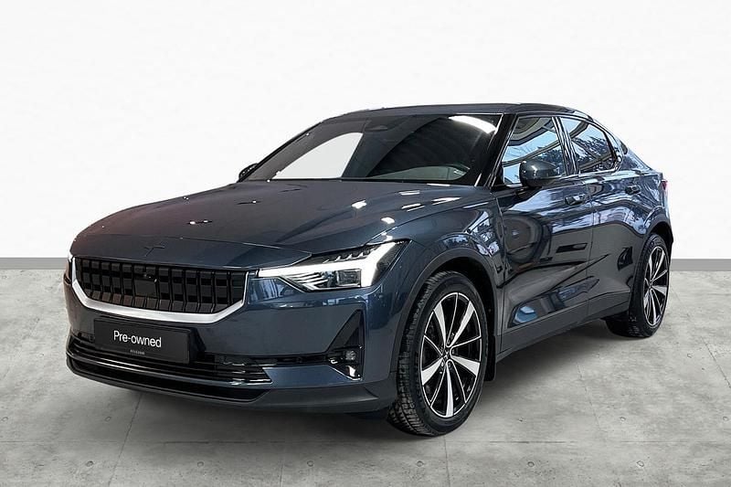 Begagnad Polestar 2 Long Range Single Motor 169 kW (231 HK) 2021 Blå Halvkombi