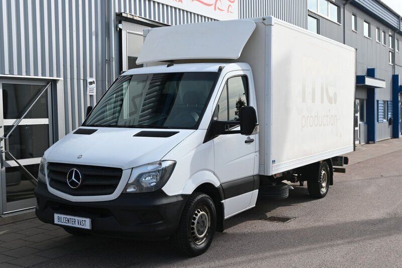 Vit Begagnad 2015 Mercedes Sprinter Van | 174 000 kr (Bra pris) - Bild 1/4