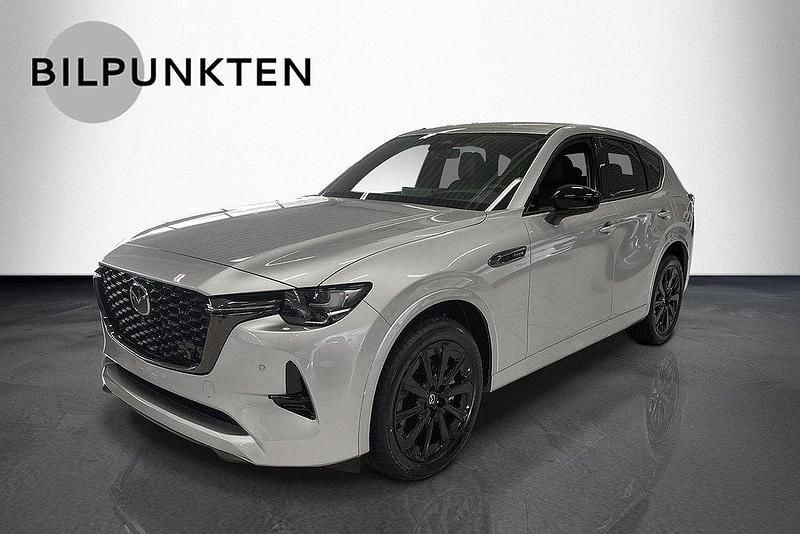 Sonic silver metallic Ny 2025 Mazda CX-60 Homura-Line SUV | 549 900 kr (Superpris) - Bild 1/4