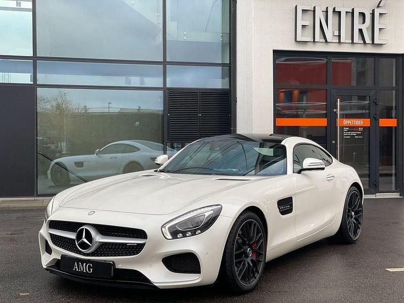 Begagnad Mercedes AMG GT S AMG 510 HK (375 kW) 2015 Vit Sportkupé