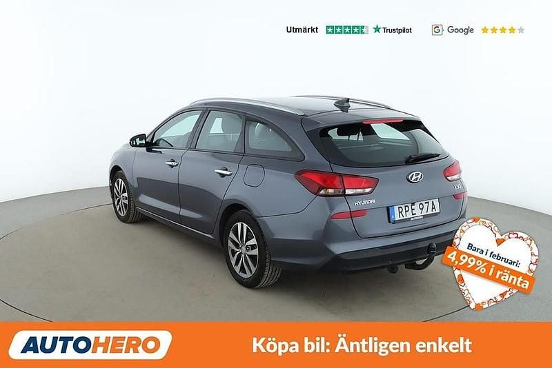 Begagnad Hyundai i30 Trend 141 HK (103 kW) 2018 Mörkgrå Kombi