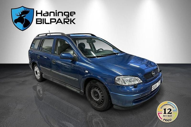 Begagnad Opel Astra 74 HK (54 kW) 2002 Blå Kombi