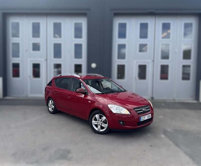 Röd Begagnad 2008 Kia Ceed Sportswagon EX Kombi | 29 999 kr (Dyr) - Bild 1/4