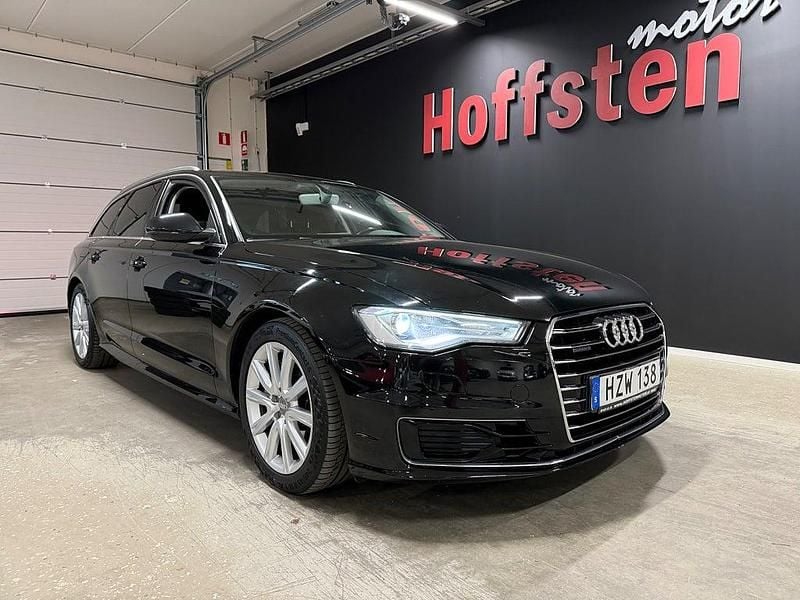 Svart Begagnad 2015 Audi A6 Sport Kombi | 189 900 kr (Bra pris) - Bild 1/4