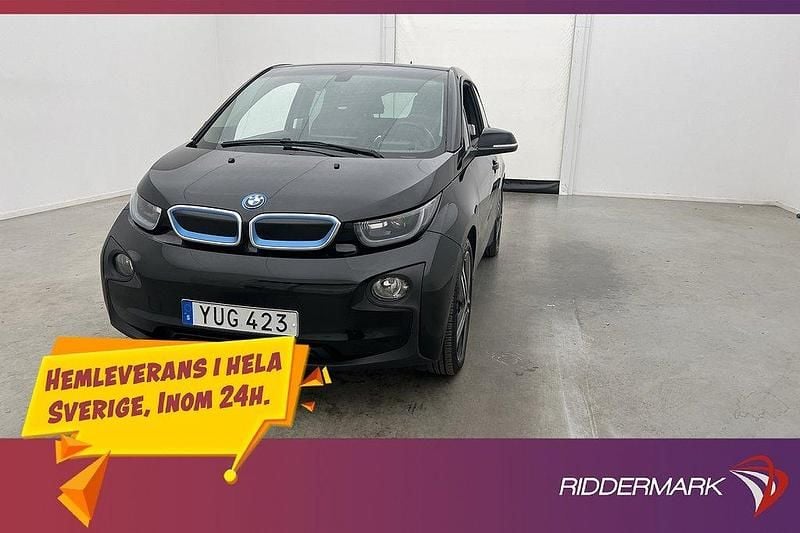 Svart Begagnad 2017 BMW i3 Comfort Edition Halvkombi | 159 800 kr - Bild 1/3