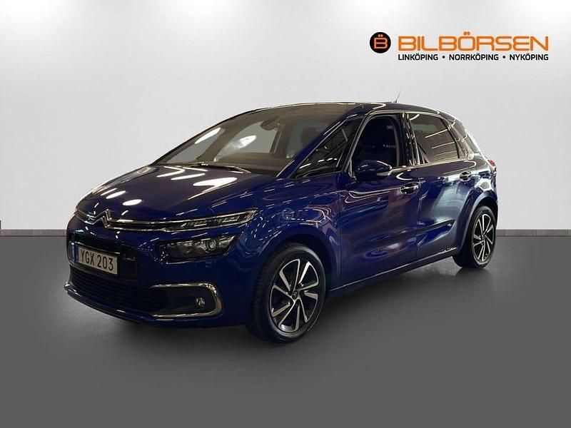 Blå Begagnad 2016 Citroën C4 Picasso Minibuss | 139 900 kr (Lite dyr) - Bild 1/4
