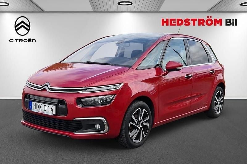 Röd Begagnad 2016 Citroën C4 Picasso Minibuss | 125 000 kr (Lite dyr) - Bild 1/4