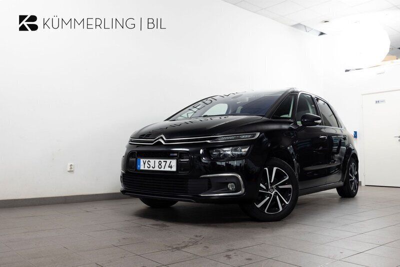 Svart Begagnad 2017 Citroën C4 Picasso Minibuss | 134 900 kr (Marknadspris) - Bild 1/4