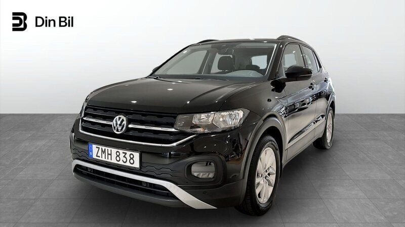 Svart Begagnad 2020 VW T-Cross SUV | 169 900 kr (Marknadspris) - Bild 1/4