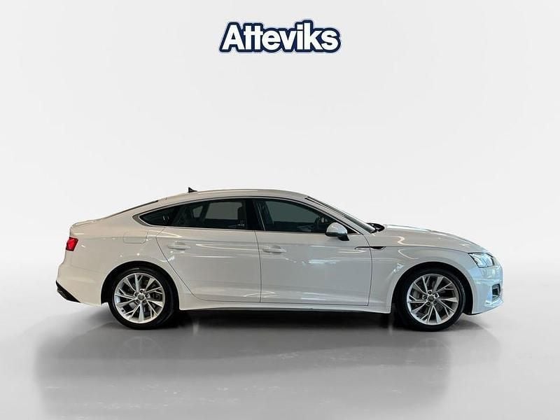 Begagnad Audi A5 Sportback Advanced 268 HK (197 kW) 2020 Vit Halvkombi