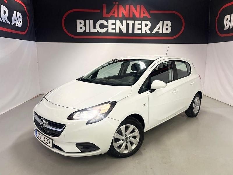Vit Begagnad 2018 Opel Corsa Halvkombi | 99 000 kr (Marknadspris) - Bild 1/4