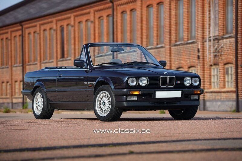 Begagnad 1989 BMW 325 Cabriolet Shadowline Cab | 475 000 kr - Bild 1/4