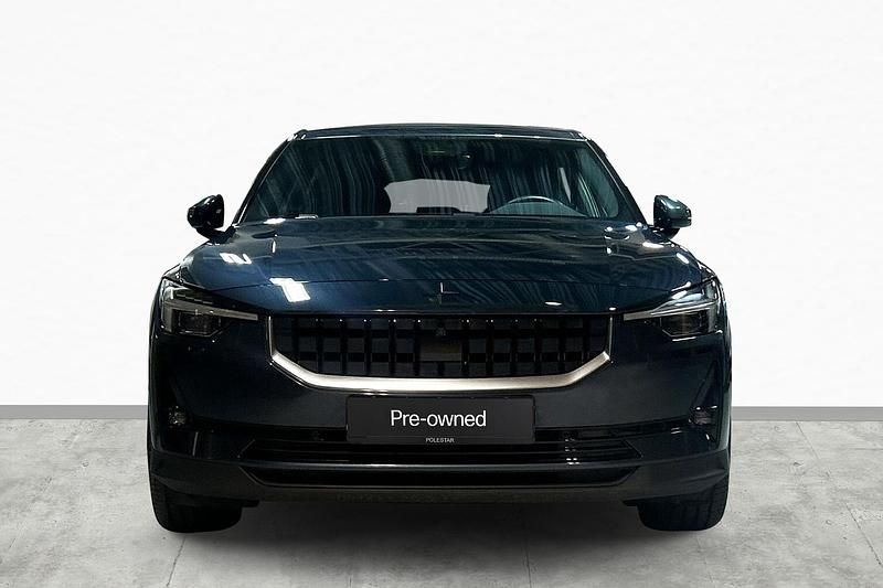 Begagnad Polestar 2 Standard Range Single Motor 200 kW (272 HK) 2021 Blå Halvkombi