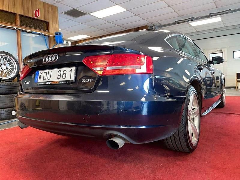 Begagnad Audi A5 Sportback Comfort 180 HK (132 kW) 2009 Blå Halvkombi