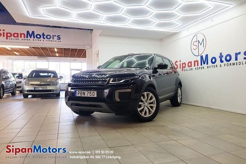 Begagnad Land Rover Range Rover evoque S 150 HK (110 kW) 2016 Svart SUV