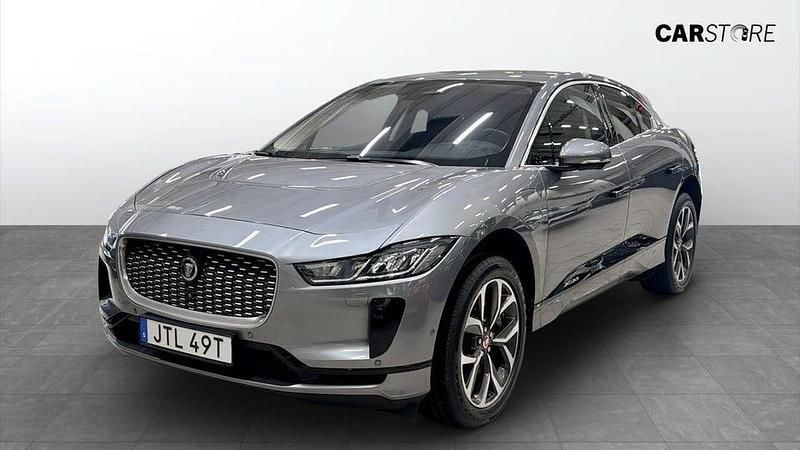 Grå (grey) Begagnad 2021 Jaguar I-Pace SUV | 359 900 kr (Bra pris) - Bild 1/4