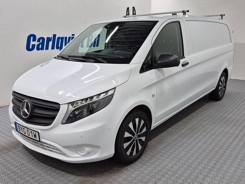 Vit Begagnad 2024 Mercedes Vito Minibuss | 495 000 kr - Bild 1/4