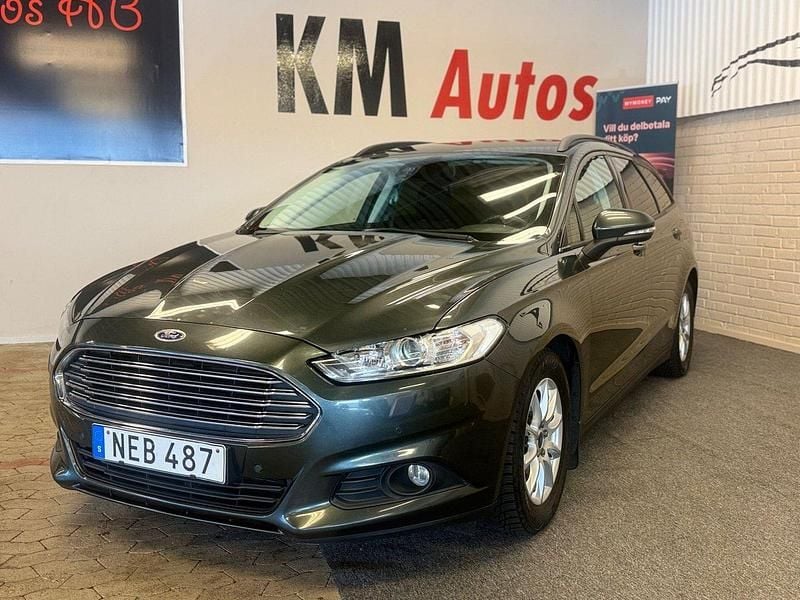 Mörkgrön Begagnad 2016 Ford Mondeo Trend Kombi | 99 900 kr (Bra pris) - Bild 1/4