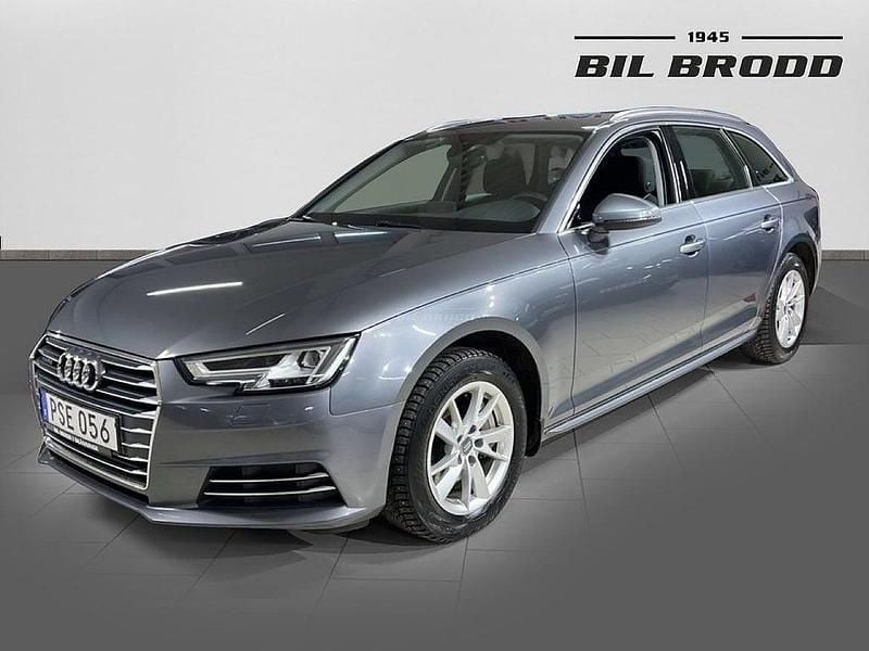 Grå Begagnad 2018 Audi A4 Proline Kombi | 209 800 kr (Marknadspris) - Bild 1/4