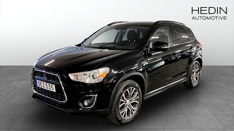 Svart (black) Begagnad 2016 Mitsubishi ASX Comfort Edition SUV | 129 000 kr (Bra pris) - Bild 1/4