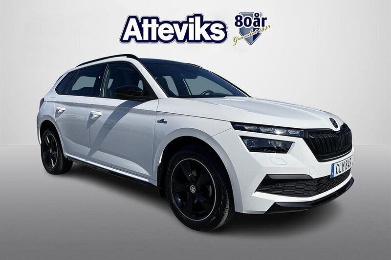 Vit Begagnad 2020 Skoda Kamiq Monte Carlo SUV | 229 900 kr (Marknadspris) - Bild 1/4