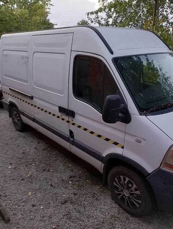 Vit Begagnad 2008 Renault Master Van | 24 800 kr - Bild 1/4