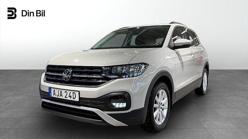 Grå Begagnad 2023 VW T-Cross SUV | 194 900 kr (Marknadspris) - Bild 1/4
