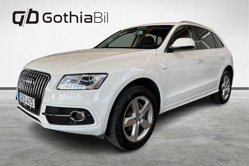 Vit Begagnad 2016 Audi Q5 Design SUV | 169 900 kr (Marknadspris) - Bild 1/4