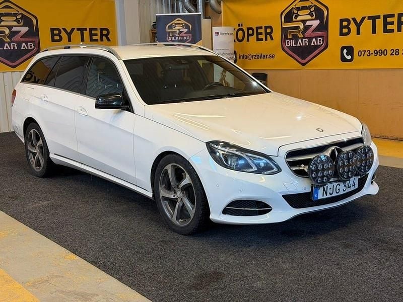 Begagnad Mercedes E220 170 HK (125 kW) 2013 Vit Kombi
