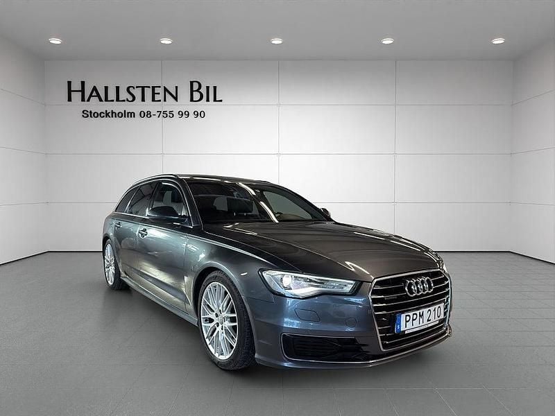 Begagnad Audi A6 S-Line 218 HK (160 kW) 2016 Grå Kombi
